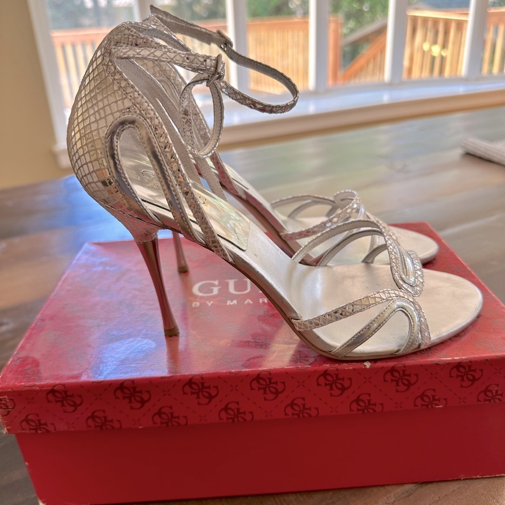 Guess Silver Stiletto